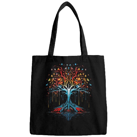 Tree Of Life Viking Sacred Geometry Celtic Norse Zen 54 Bags