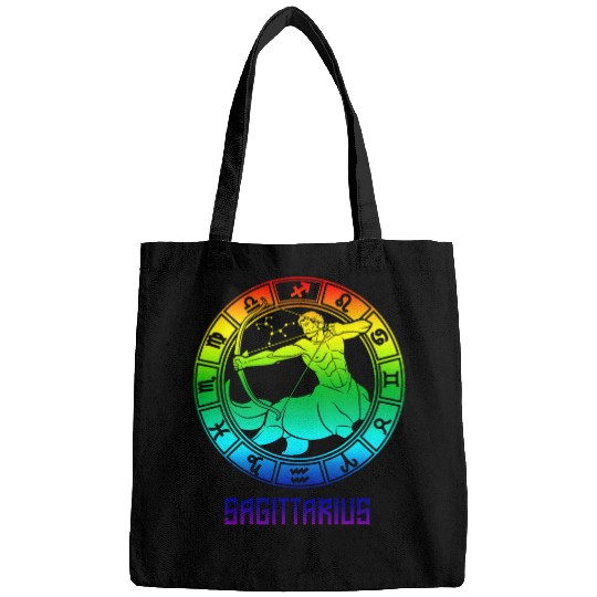 Sagittarius Zodiac Sign Stars November December Birthday Bags