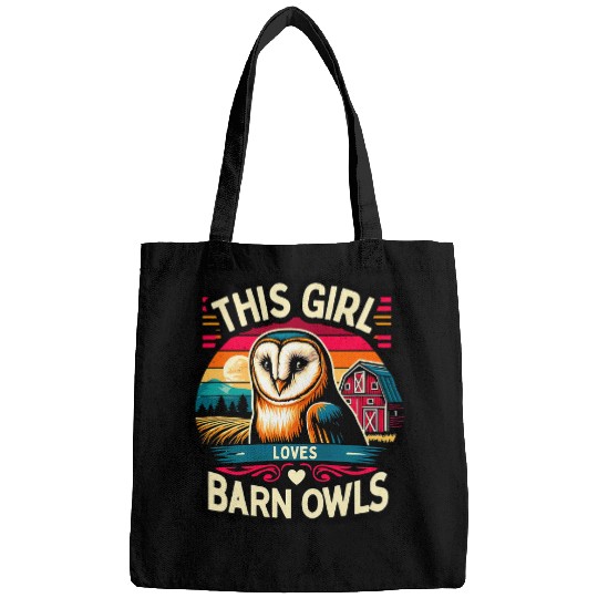 Owl Pet Barn Owl Girls Barn Owl Lover Barn Owls Bags