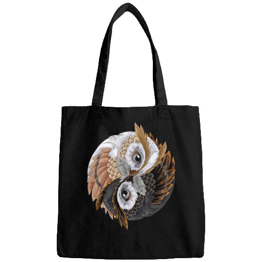 Owl Pet Ying Yang Owl Yin Qigong Tai Chi Owls Bags