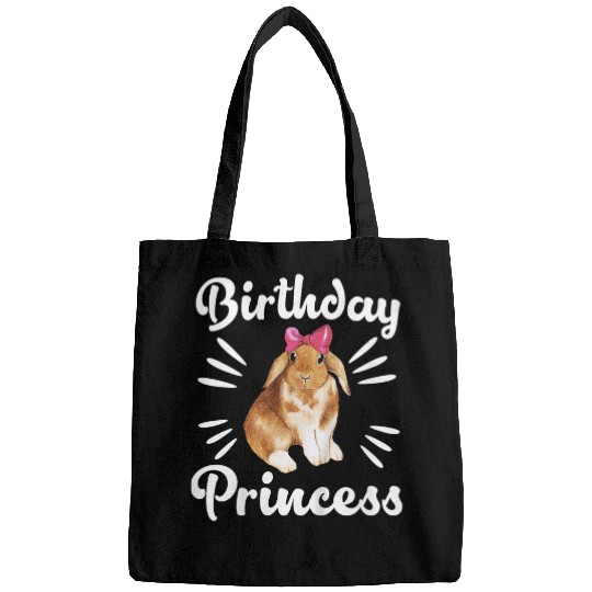 Kids Birthday Princess Party Animal Cool Cute bunny rabbit Bags