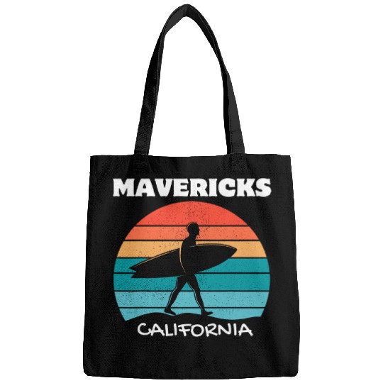 MAVERICKS californias SURF vintages SUNSET SURFING Bags