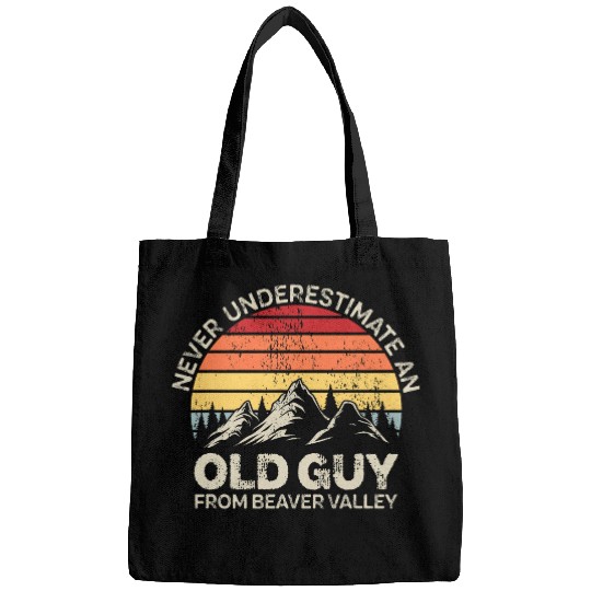 Retro vintages Never underestimate an old Guy Beaver Valley Bags