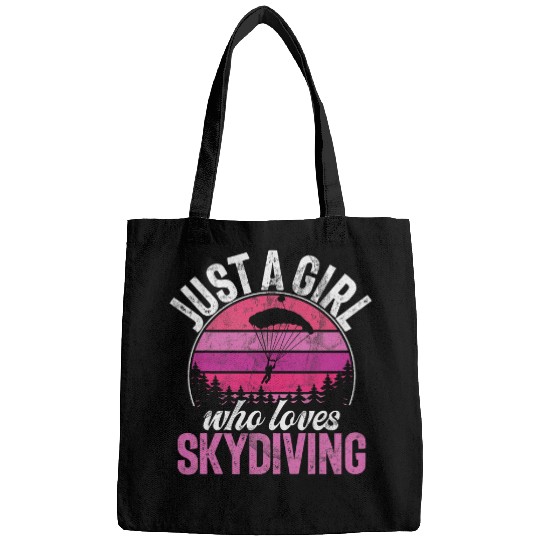 Skydiving Bucket List Parachute Airplane Jumper Paragliding Bags