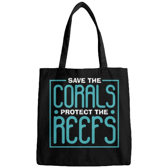 Save The Corals Protect Reefs Aquarium Aquarist Coral Fish Bags