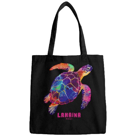 Turtle Pet Lahaina Maui Hawaii Tee Surfer Vacation Surfing Sea Turtle Bags