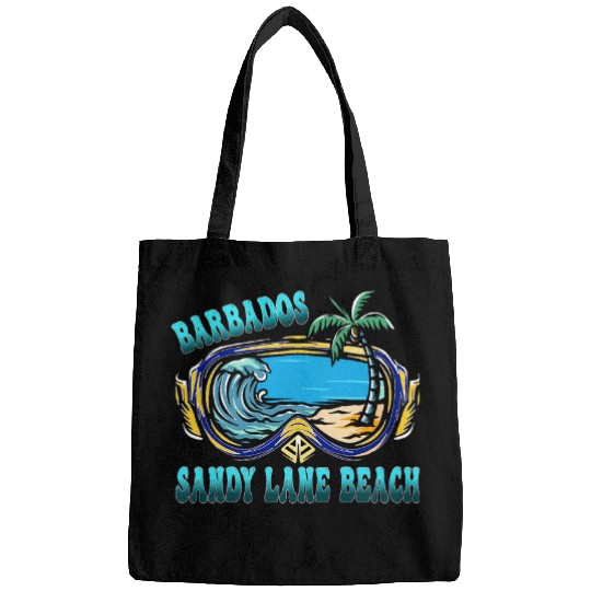 Sandy Lane Beach Barbados Vacation Beach Bags