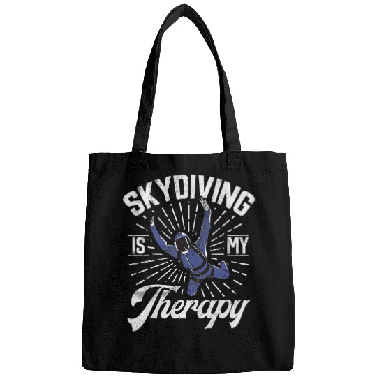 Skydiving Bucket List Parachute Airplane Jumper Paragliding 2 Bags