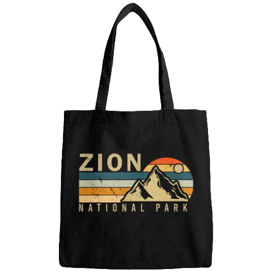 Retro Zion National Park Utah Hiking Bags