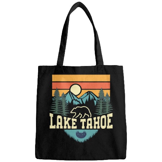 Lake Tahoe californias Nature Hiking Mountains Outdoors 3 Bags