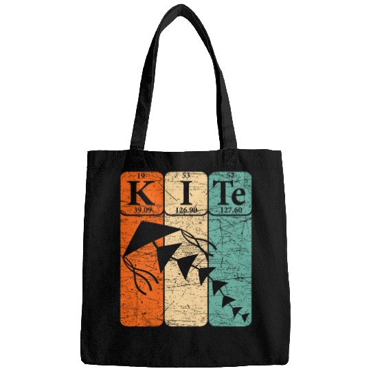 Kite Periodic Table Elements Kite Flying Outdoors Retro 3 Bags