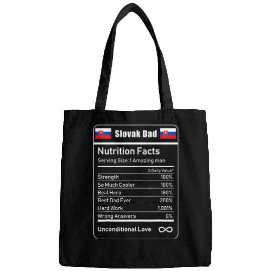 Slovak Dad Nutrition Facts Fathers Day Gift Bags
