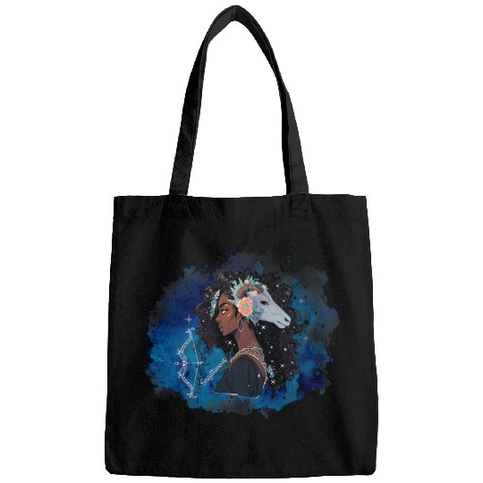 Sagittarius Zodiac Sign Astrological Afrocentric Centaur Bags