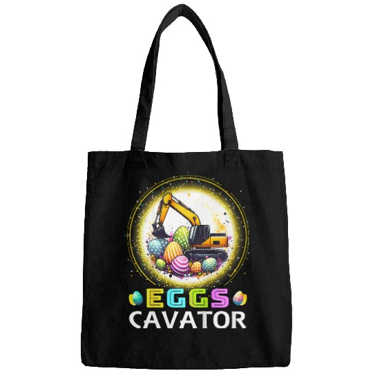 Kids Easter Egg Hunt Toddlers Constructions Trucks Boys Children Bags