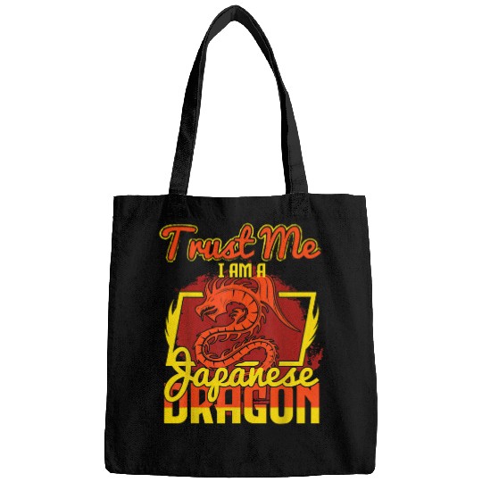 Dragon Pet Trust Me I Am A Japanese Dragon Anime Asia Traditional Bags