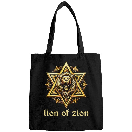 Lion Pet of Zion Lion Of Judah Star Of David Jamaica Rasta Bags