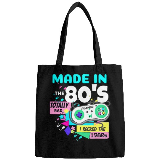 Made In The 80s Totally Rad I Rocked The 1980s Video Game Bags
