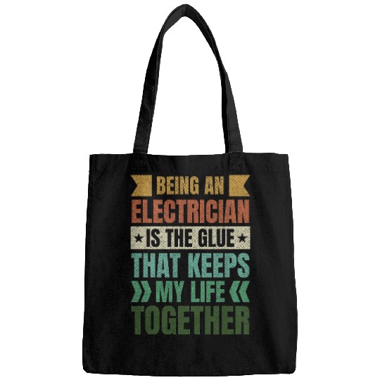 Electrical Keeps My Life Together Electrical Lineman Electrician Bags