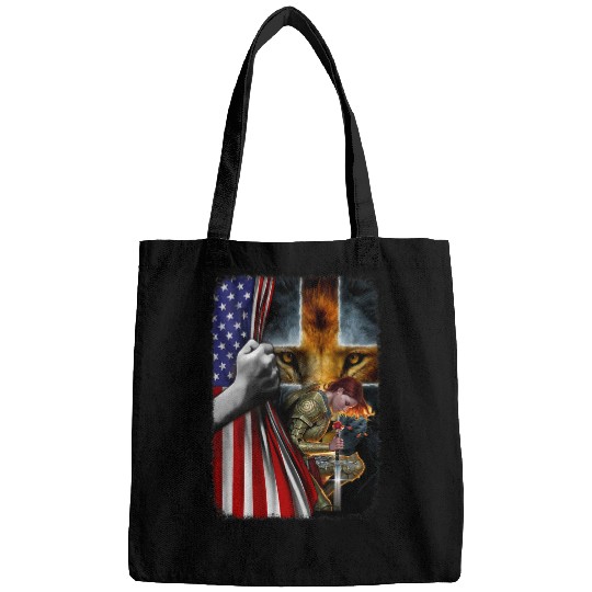 Lion Pet woman child of god warrior of christ jesus lion of judah Bags