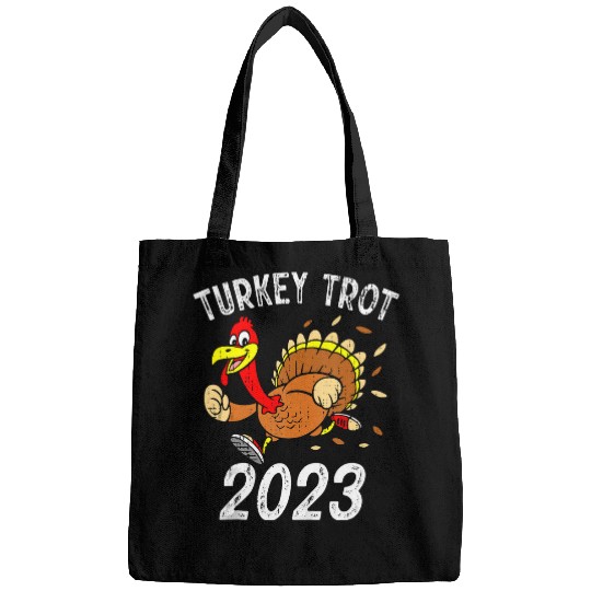 Running Turkey Trot Thanksgiving For Boys Girls Kids Bags