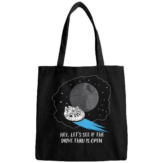 Star Wars Millennium Falcon Death Star Drive Thru Funny Bags