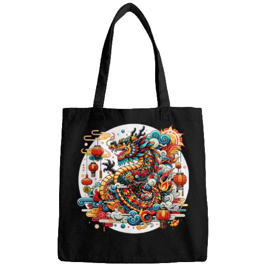 Dragon Pet Vibrant Chinese Dragon Dance Lunar New Year Celebration 10 Bags