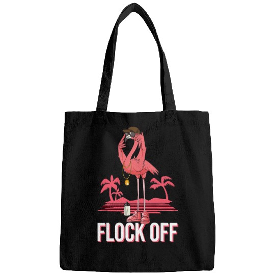 Pink Flamingo Pink Flamingo Flock Off Flamingos Bags