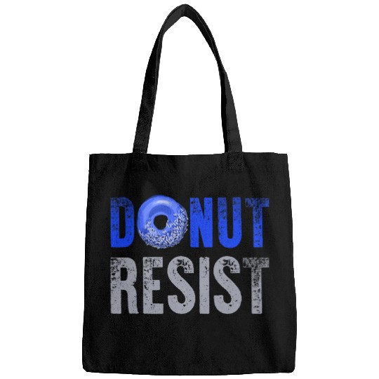 Police Job Thin Blue Line Donut Resist Joke 9 Bags