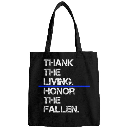 Thank The Living Honor The Fallen National Police Week Bags