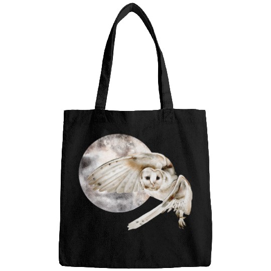Owl Pet Barn Owl Watercolor Bags