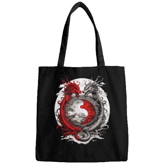 Dragon Pet two dragons facing off dragon yingyang 10 Bags