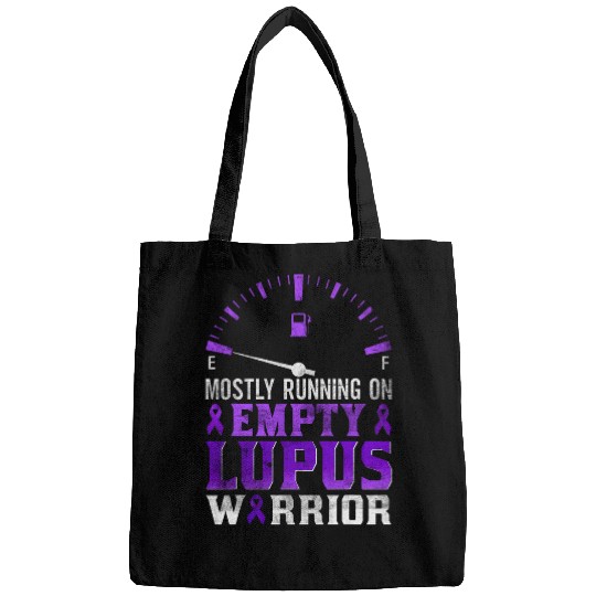 Running on empty Lupus Warrior Lupus Awareness Month Bags