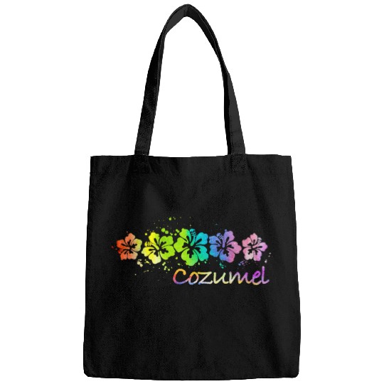 Surf Life Cozumel Mexico Watercolor Beach Surf Bags