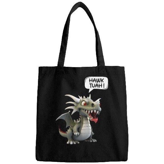 Dragon Pet HAWK TUAH FUNNY VIRAL MEME DRAGON LOVER 0011 Bags