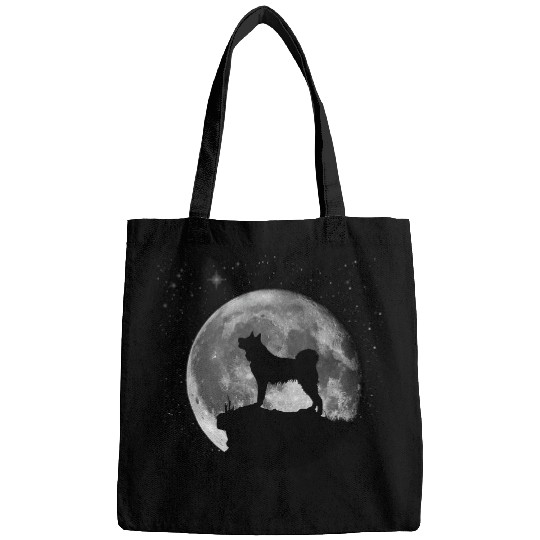 Bear Pet Karelian Bear Laika Dog Moon Bags