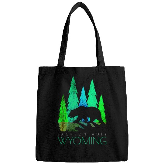 Bear Pet Jackson Hole Wyoming Bear and Trees Jackson Hole 2 Bags