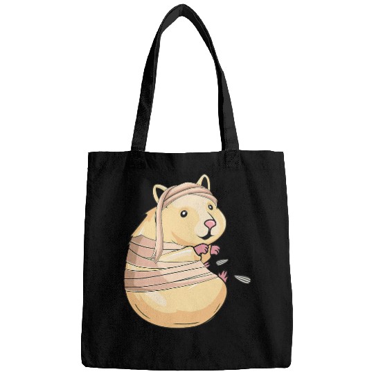 Hamster Pet Mummy Halloween for boy girl kid Bags