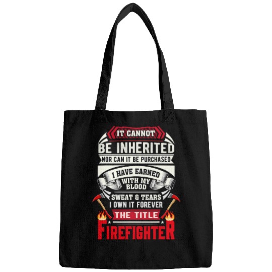 Firefighter Job Fireman Cool Graphics Proud Firefighter Plus Size 15 Bags