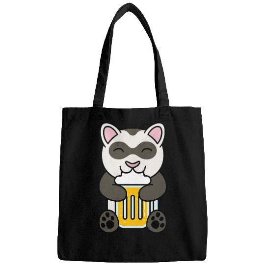 Beer Fun Ferret Pet Bags