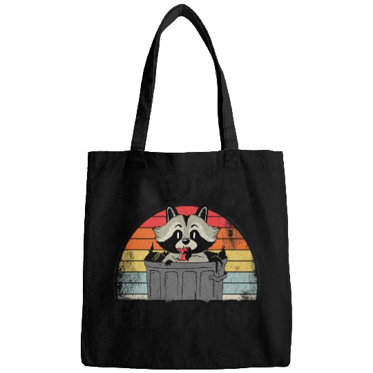 Raccoon Pet Live Fast Eat Trash Raccoon Bags