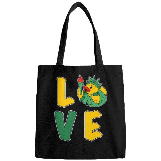 Duck Pet NY Duck Love New York City Squeaky Duck New York Bags