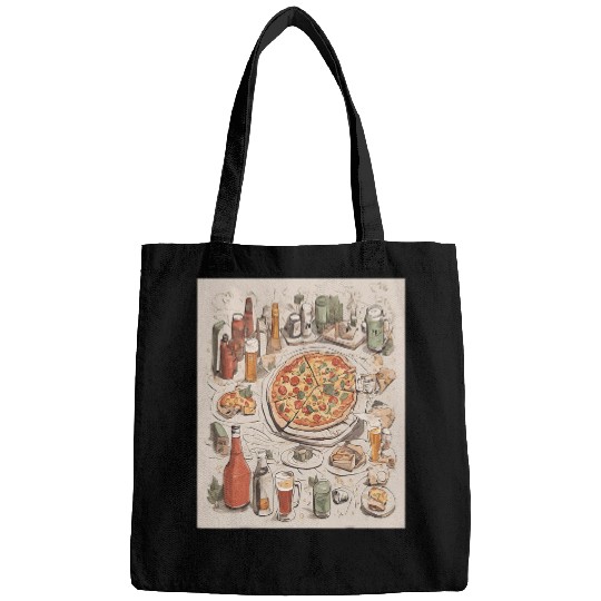 Beer Fun Campus Pizza And Beer Scavenger Hunt Drawing Bags