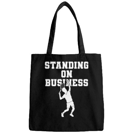 Tennis Standing On Business Mens Tennis Boys Team School Bags