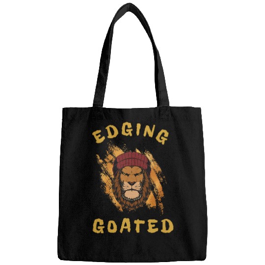 Lion Pet Edging Goated Sigma Lion Ironic Brainrot Meme 2 Bags