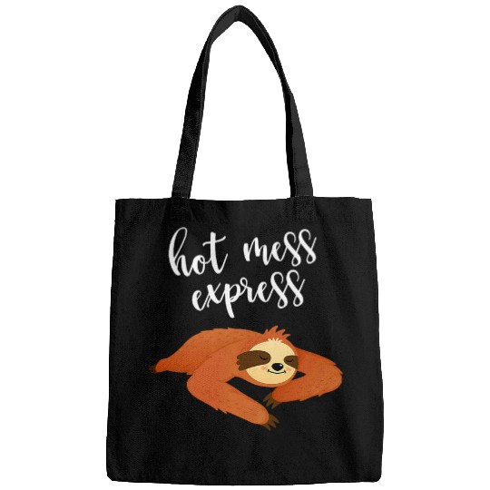 Sloth Pet Hot Mess Express Lazy Funny Sloth Bags