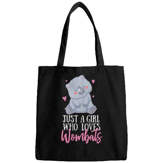 Bear Pet Just A Girl Who Loves Wombat Australian Native Bear Women Bags