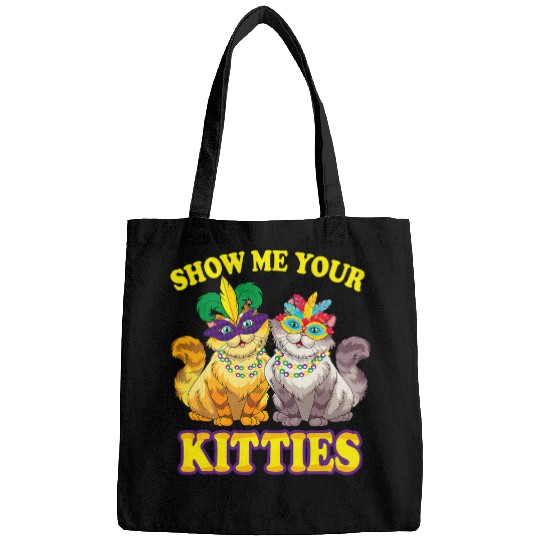 Show Me Your Kittens Mardi Gras New Orleans Gifts Bags
