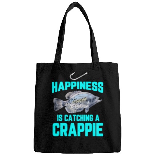 Fishing Funny Crappie Fishing Freshwaterr Crappie Fish Fisher Bags
