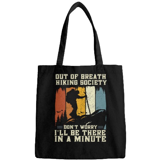 Out of Breath Hiking Society Dont Worry Hiking Mountains 5 Bags