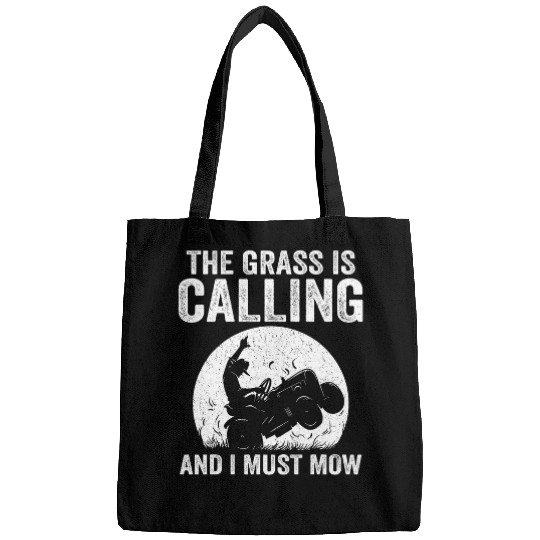 The Grass Is Calling I Must Mow Gardening Grass Lawn Care Bags
